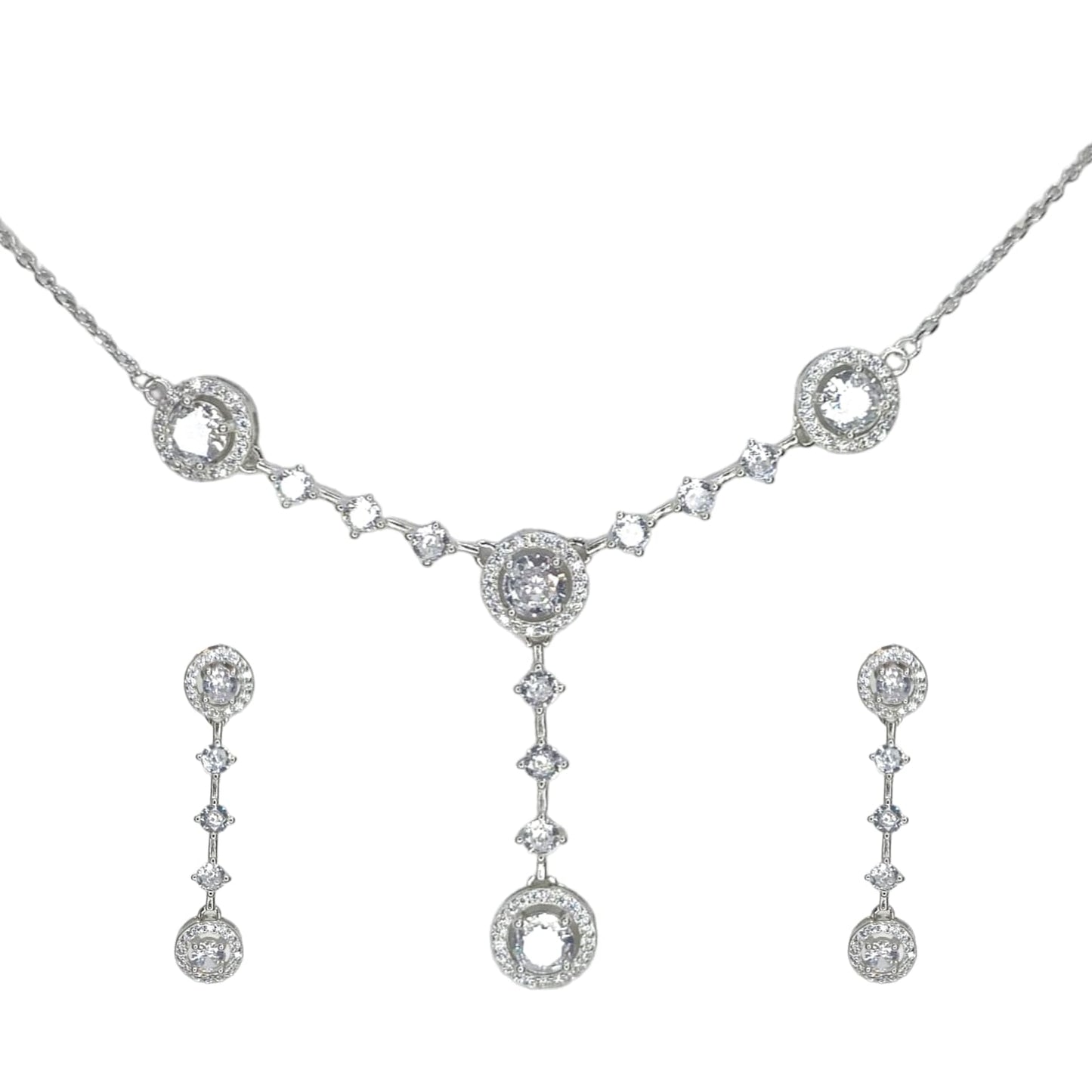 elegance at peak necklace set