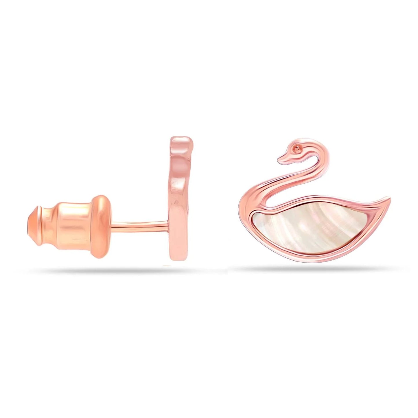 Swan necklace set