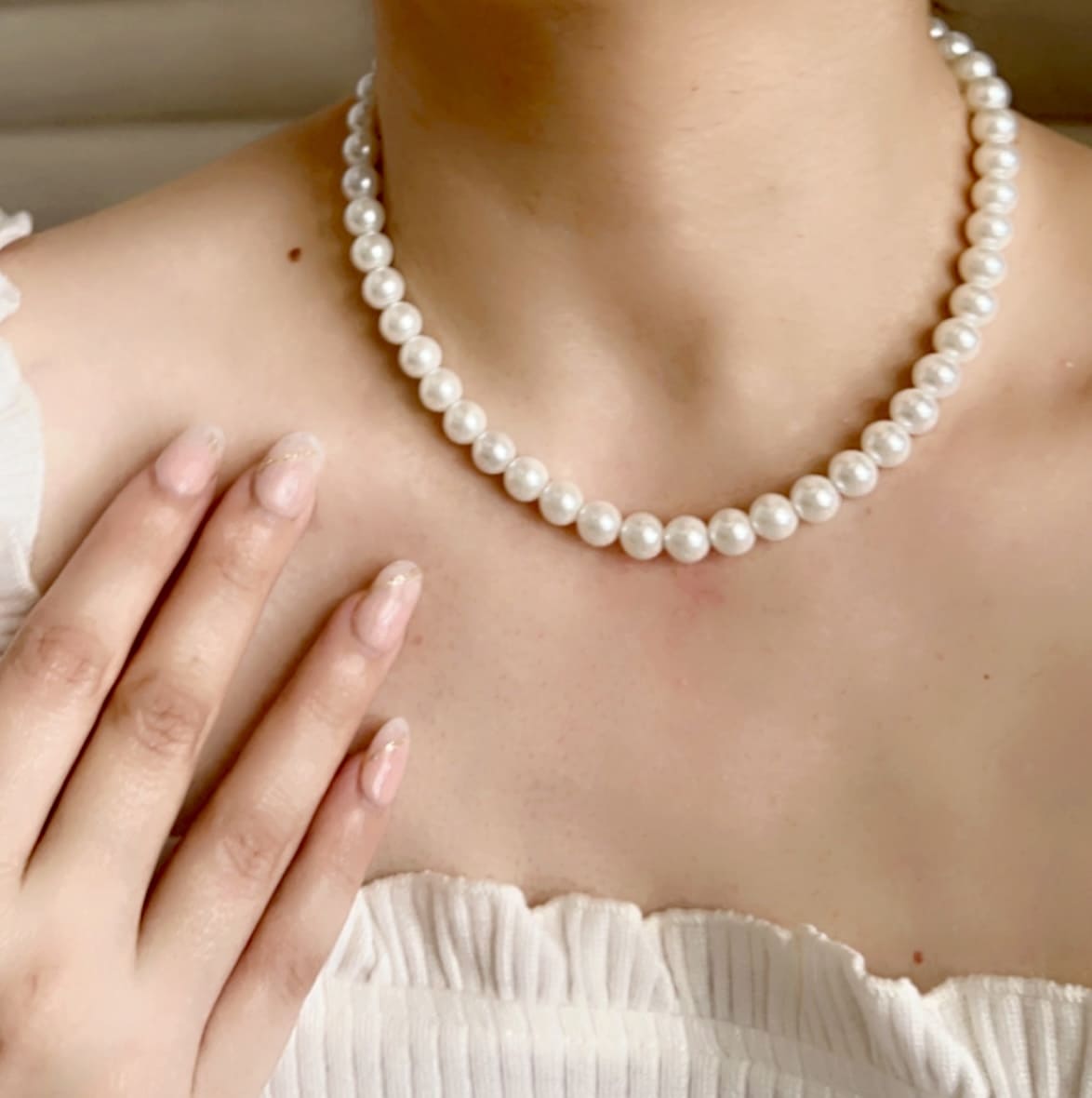 All Pearl Royal Necklace