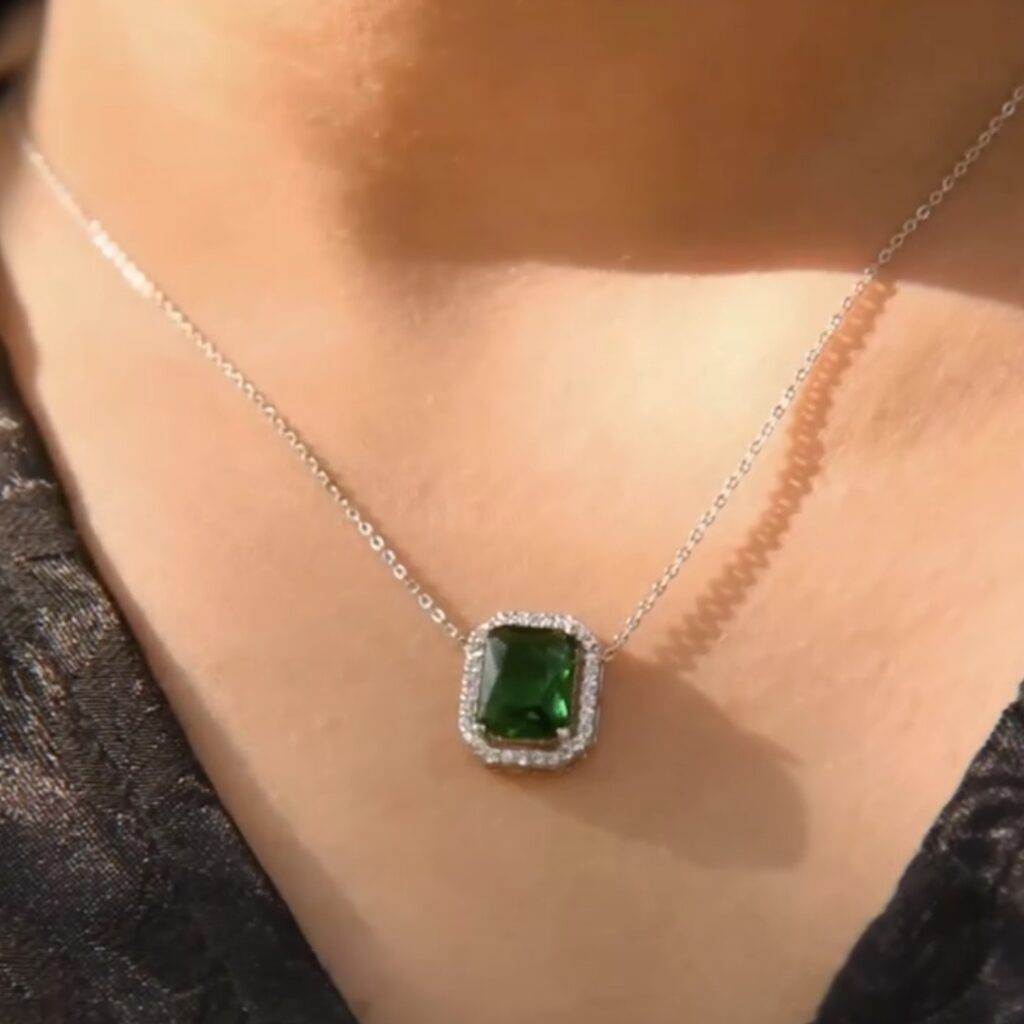Emerald Green Necklace Set