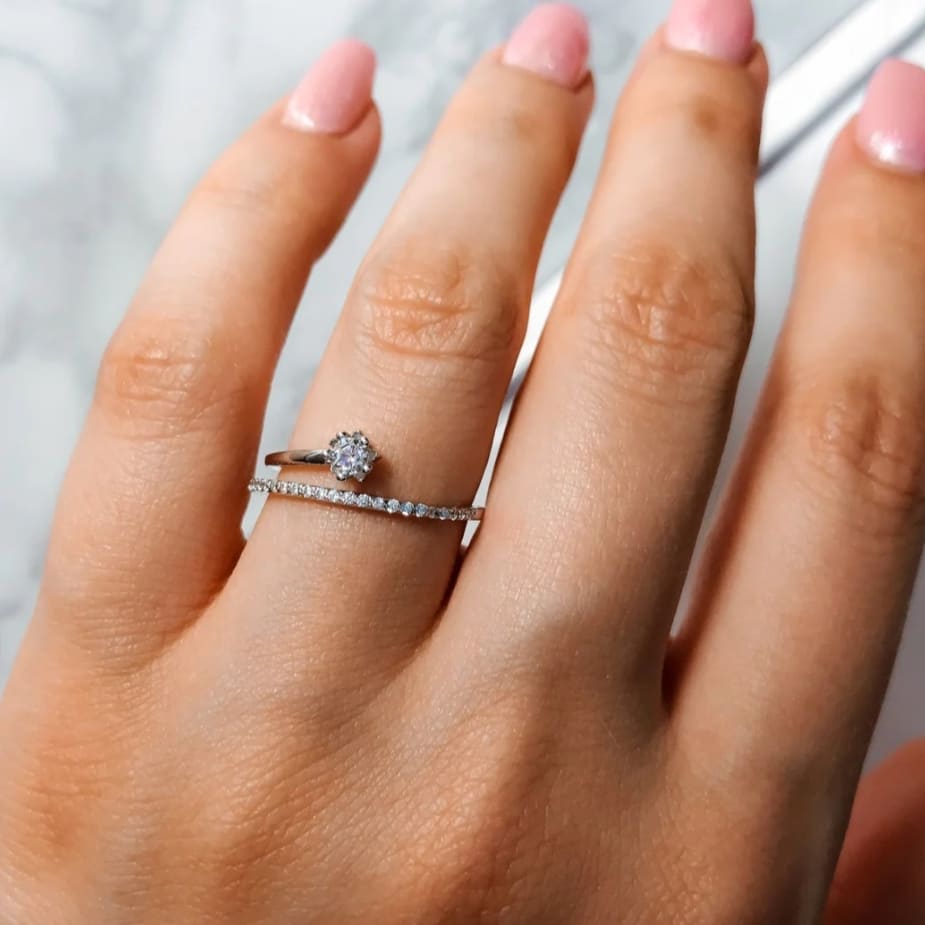 Minimal Cz Classic Ring
