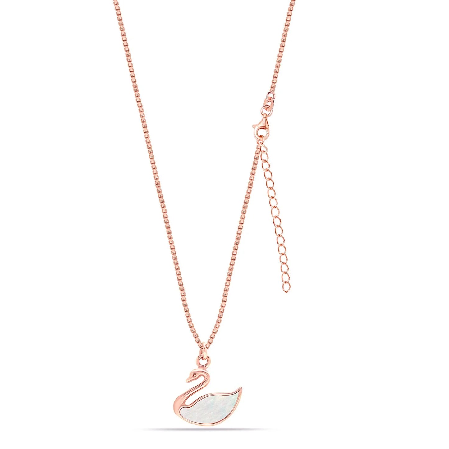 Swan necklace set