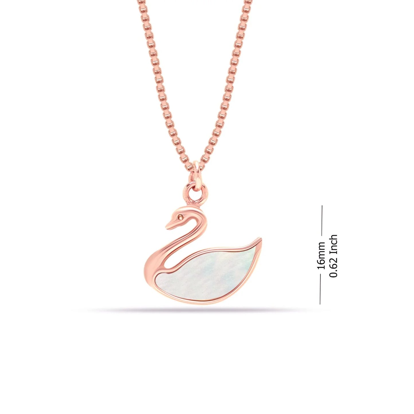 Swan necklace set