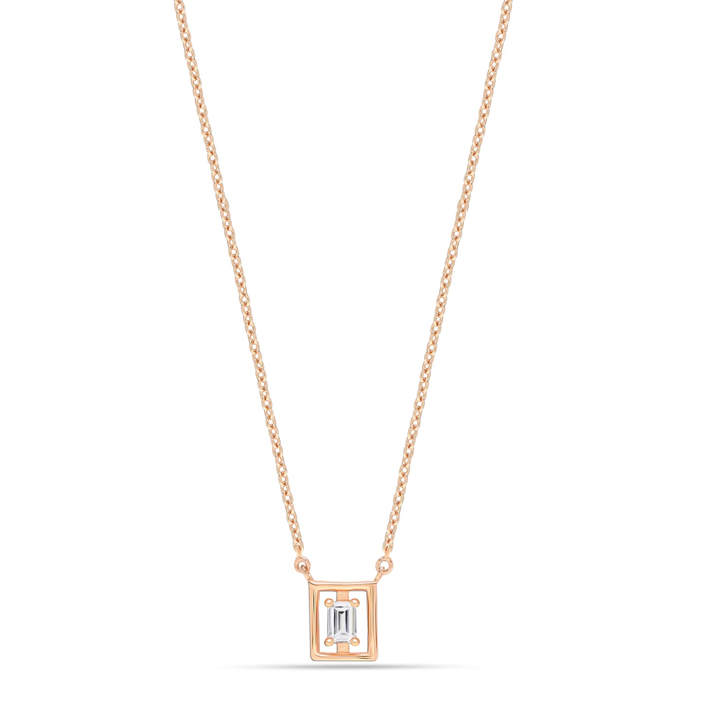 Minimal Rosegold Necklace