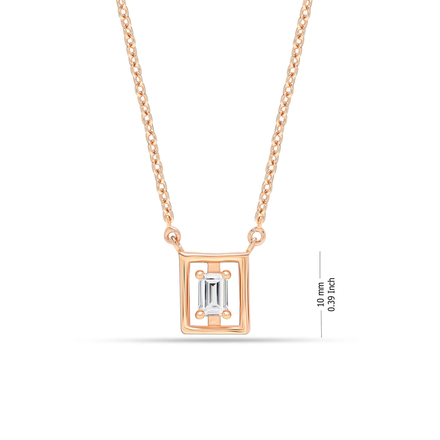 Minimal Rosegold Necklace