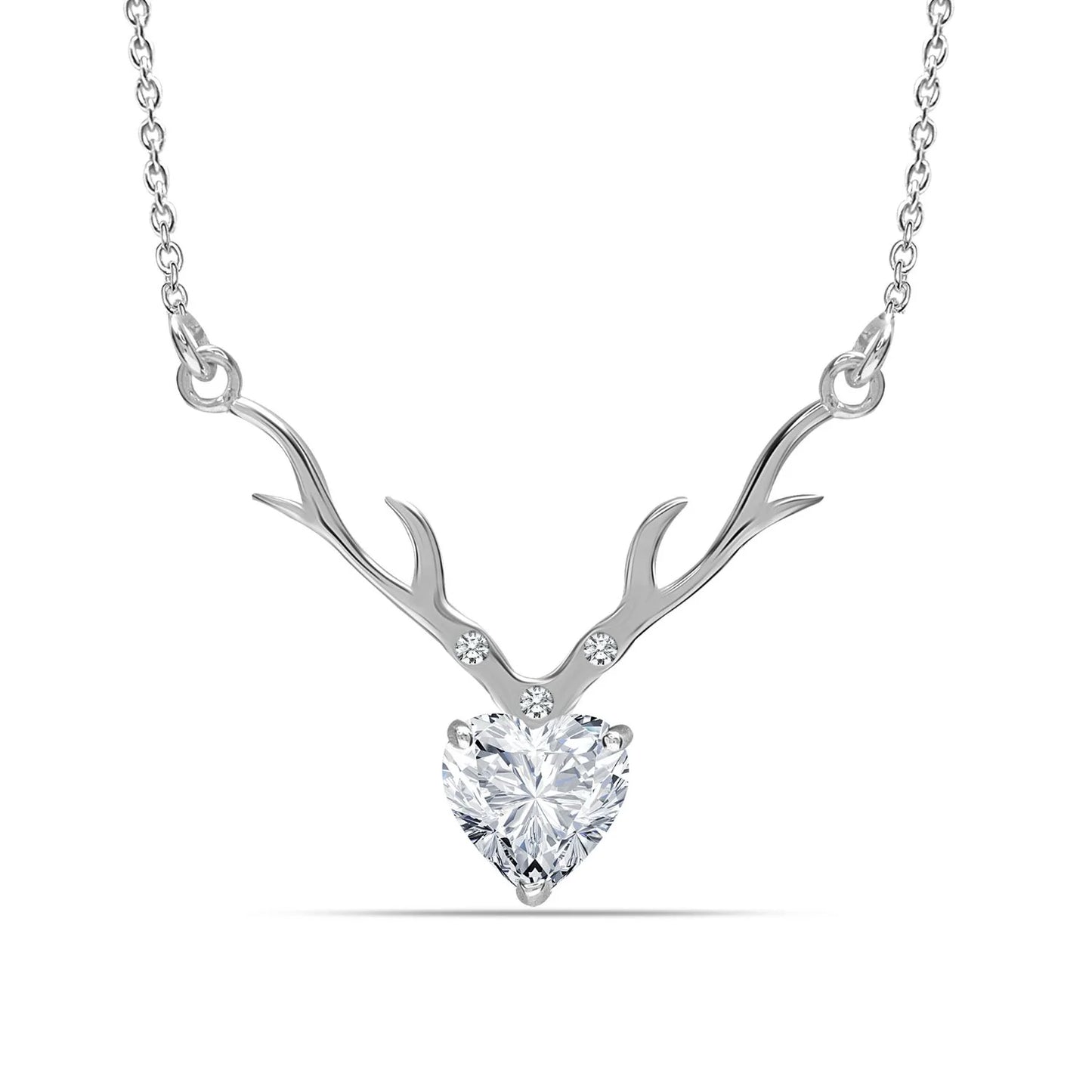 Deer Heart Love Necklace