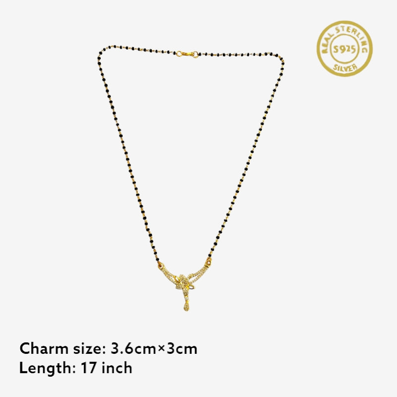 Floral Golden Mangalsutra