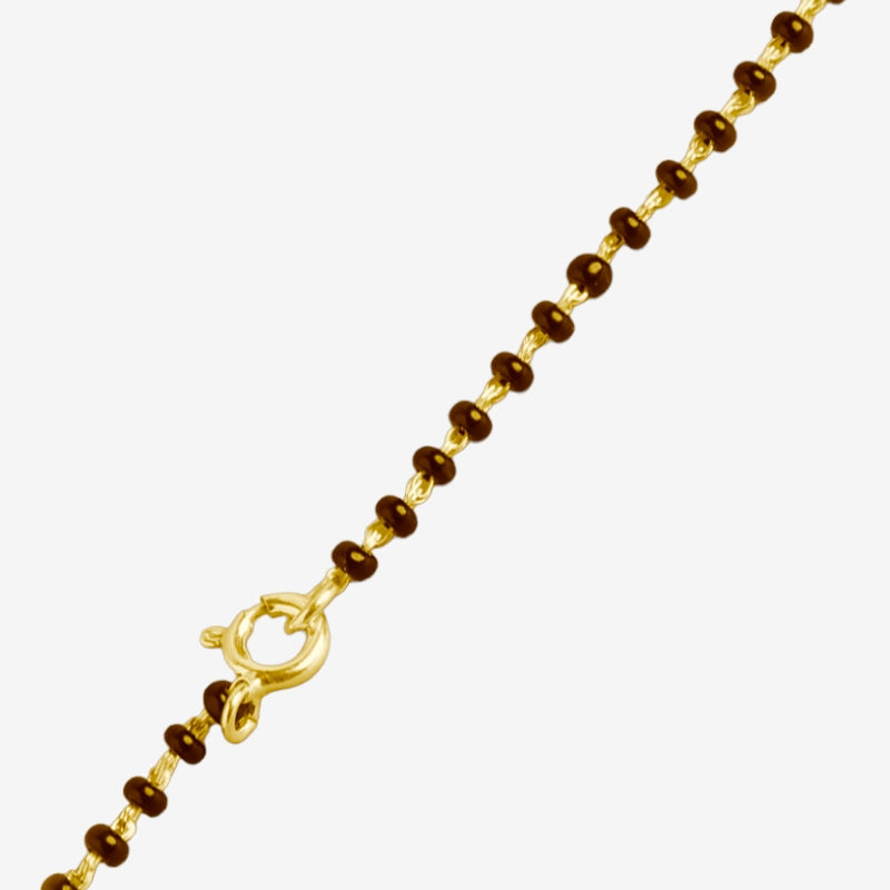 Gold Plated Silver Mangalsutra
