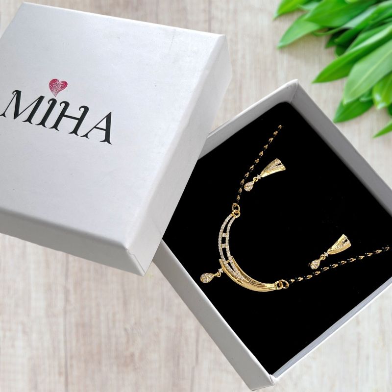 Gold Plated Silver Mangalsutra