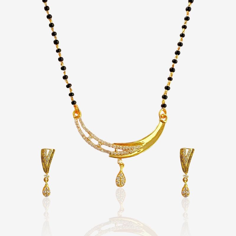 Gold Plated Silver Mangalsutra