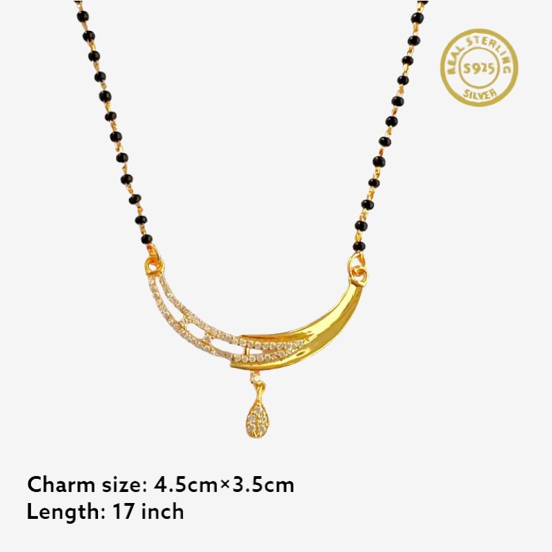 Gold Plated Silver Mangalsutra