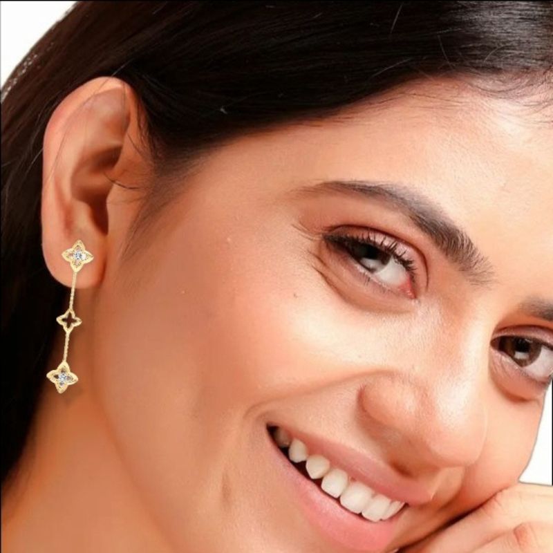 Clover Drop Earrings