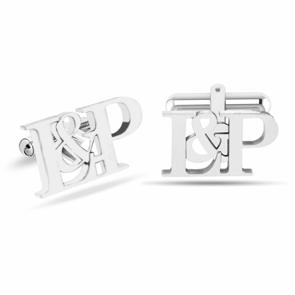 Personalised Name Initial Cuff Link For Him