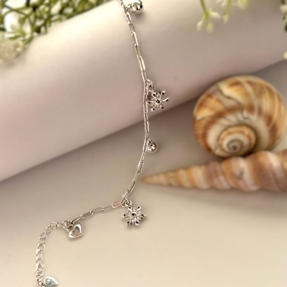 Silver Charming Charm Bracelet