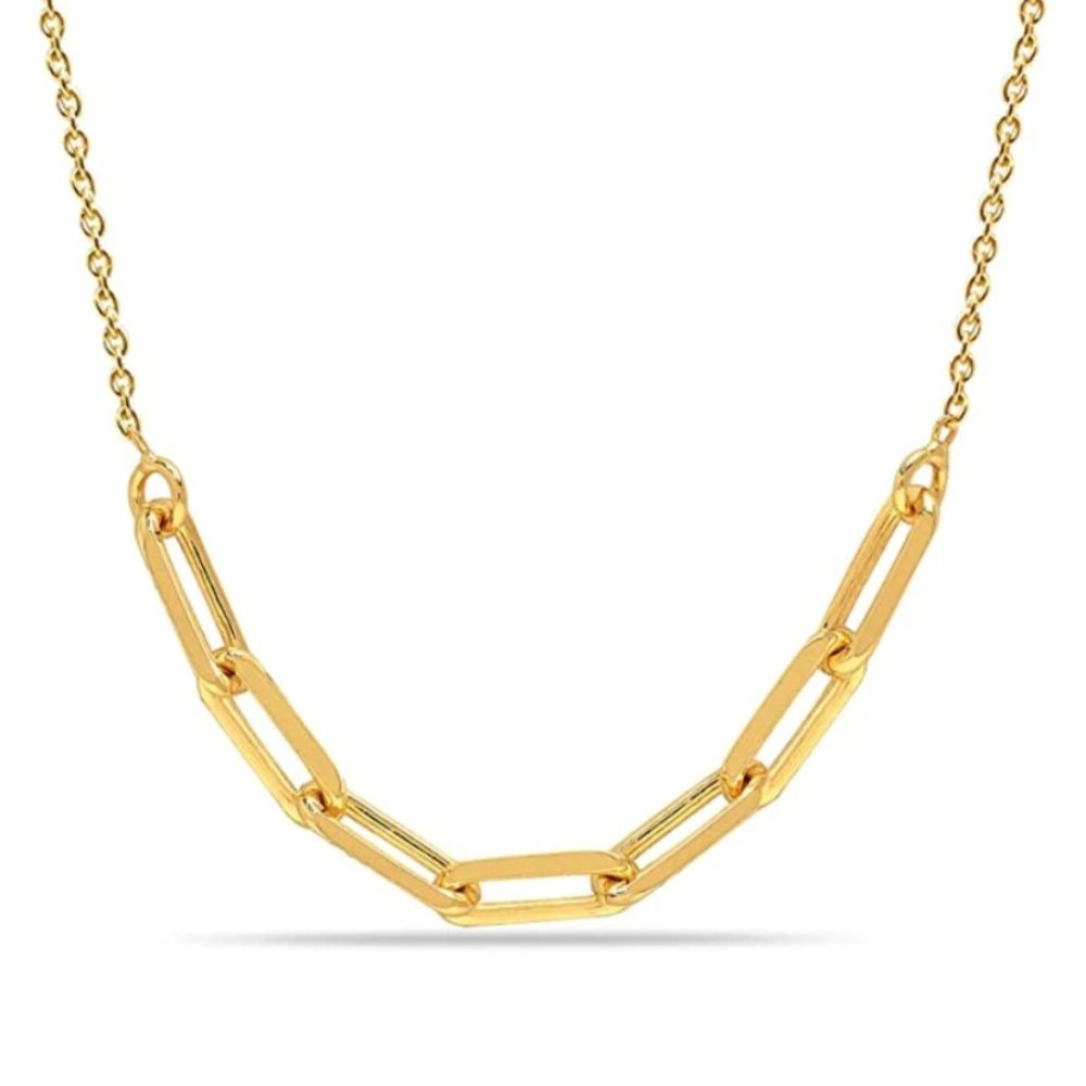 Paperclip Link Chain Necklace