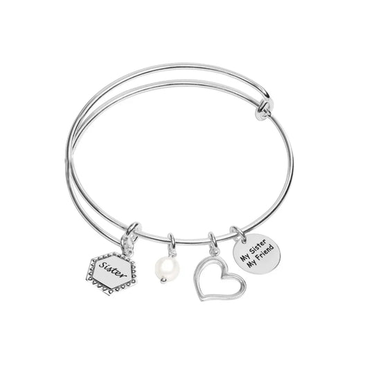 Love Silver Charm Bracelet