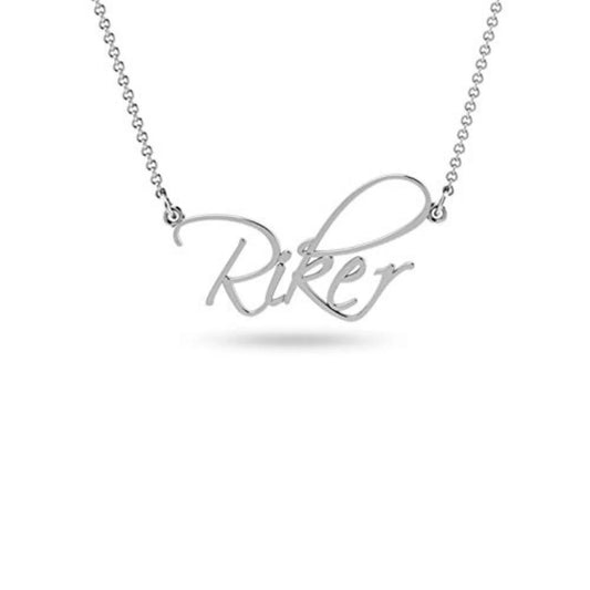 Peronalised Minimal name necklace
