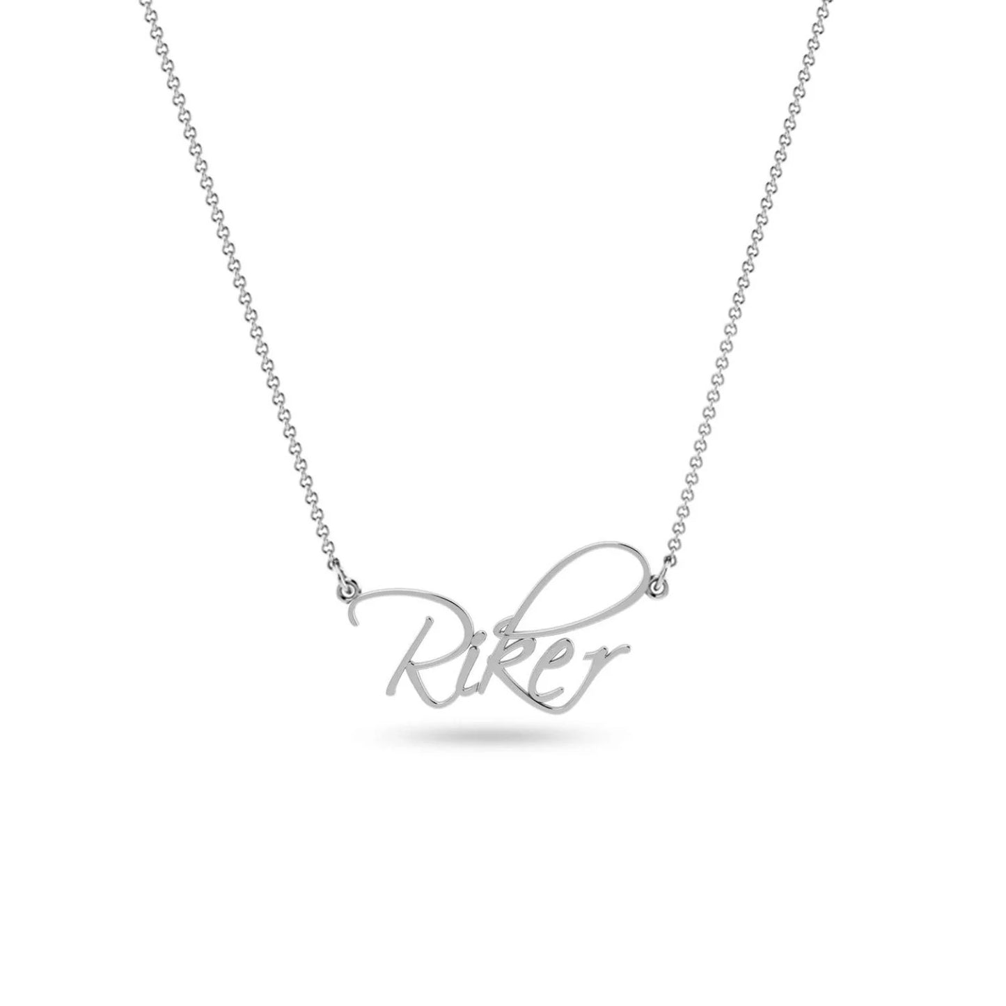 Peronalised Minimal name necklace