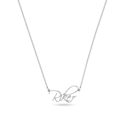 Peronalised Minimal name necklace