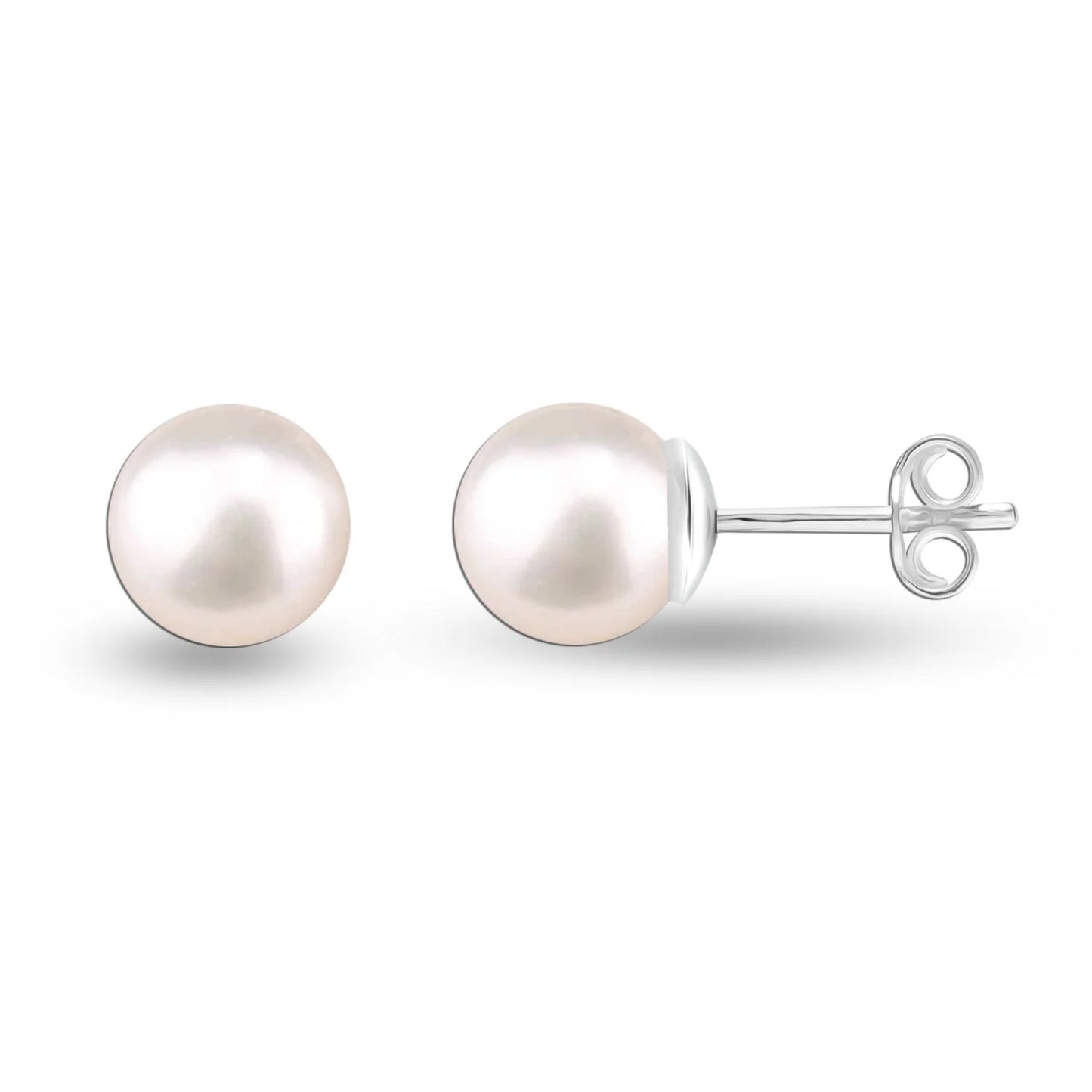 Minimal Pearl Studs Earrings