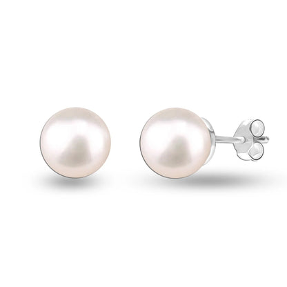 Minimal Pearl Studs Earrings