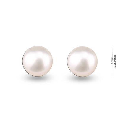 Minimal Pearl Studs Earrings