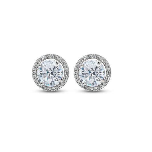 Solitaire Moisanite Studs