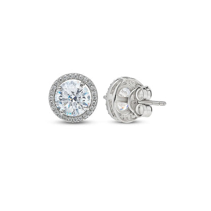 Solitaire Moisanite Studs