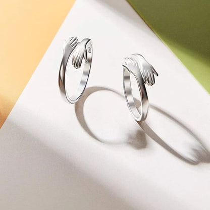 Silver Hug Ring