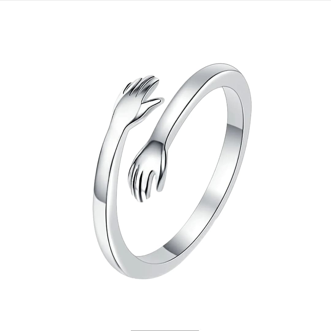 Silver Hug Ring