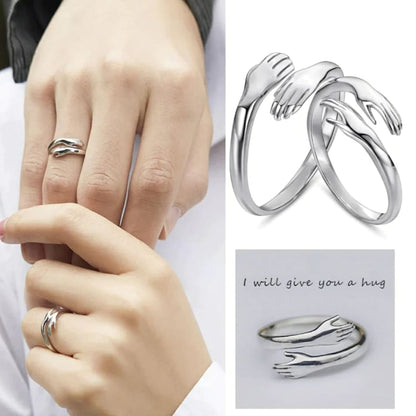 Silver Hug Ring