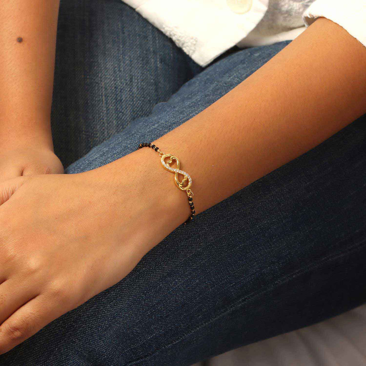 14k Gold Plated Silver Bracelet