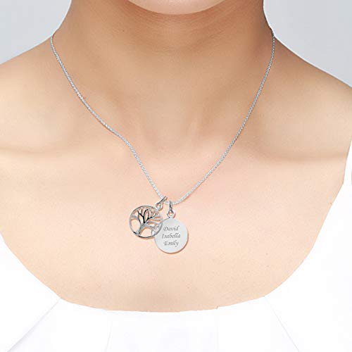 Personalised Tree Of Life Necklace