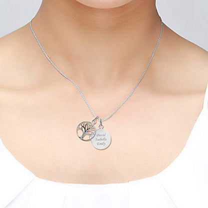 Personalised Tree Of Life Necklace