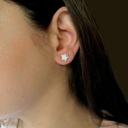 Shining Star Studs Earrings