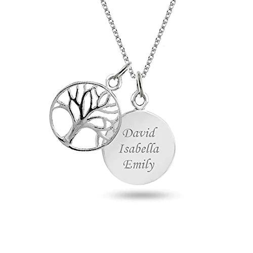 Personalised Tree Of Life Necklace